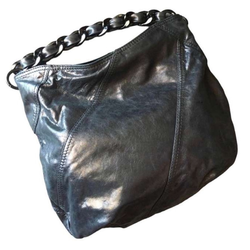 Michael Kors black leather purse